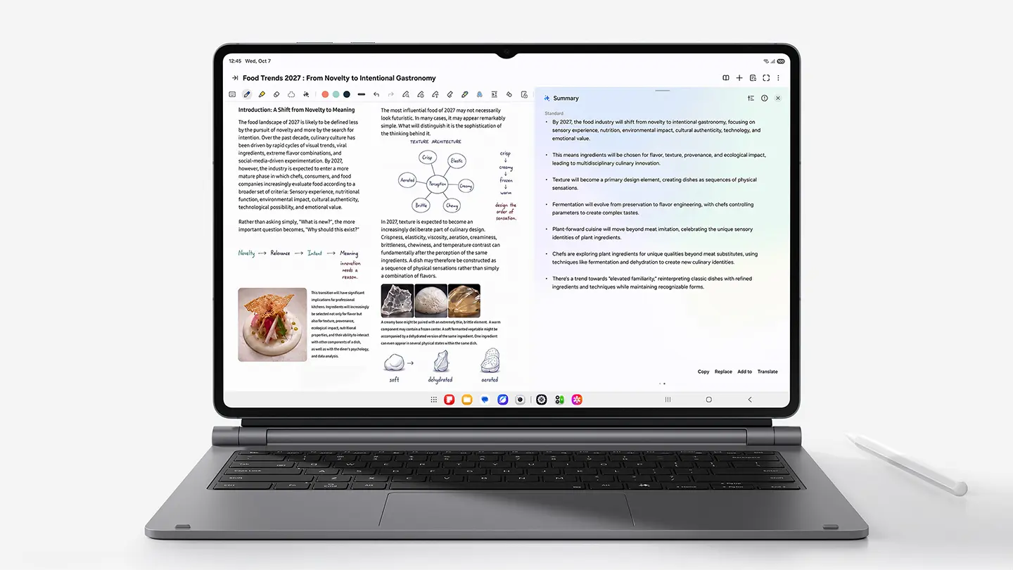 Galaxy Tab S12 Plus : Samsung muscle sa tablette avec un écran plus grand et le Dimensity 9500 67 006 Samsung Introduces Galaxy Tab S12 Series The Ultimate Productivity Powerhouse Built for Growth Newbody
