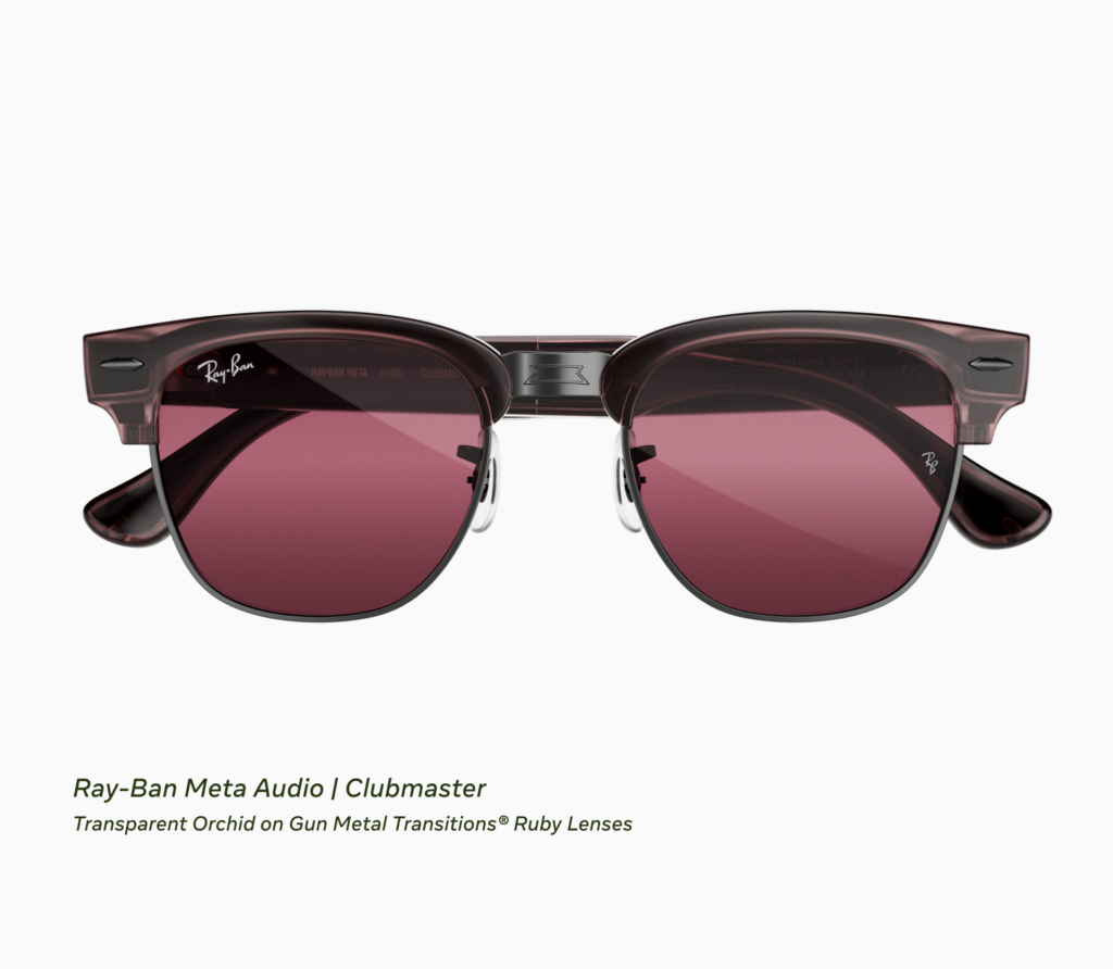 Meta Connect 2026 : des lunettes VR de 100 grammes, une fonction d’aide auditive et plus de 100 styles connectés 56 02 Ray Ban Meta Audio Carousel 02