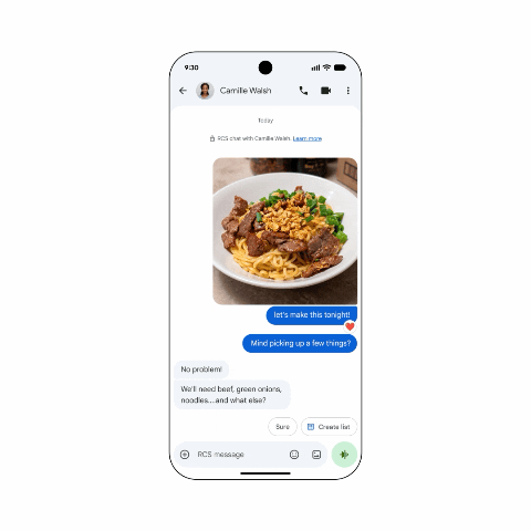 04. Google Keep in Google Messages