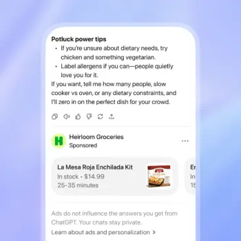 ChatGPT Ads : OpenAI transforme la publicité en conversations avec les Sponsored Agents