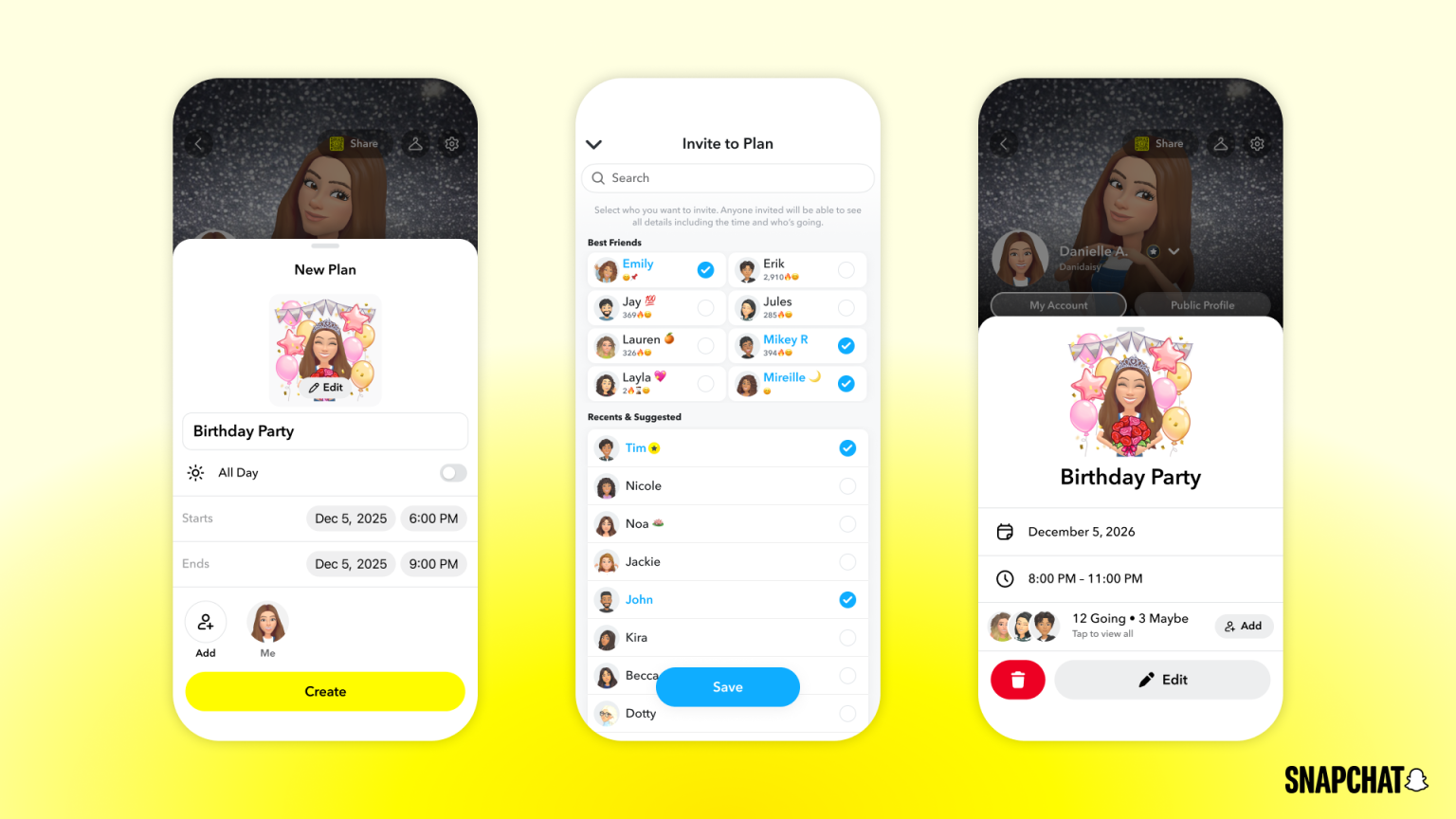 Snapchat Plans veut transformer les discussions entre amis en véritable outil d’organisation 35 1920x1080 User Flow