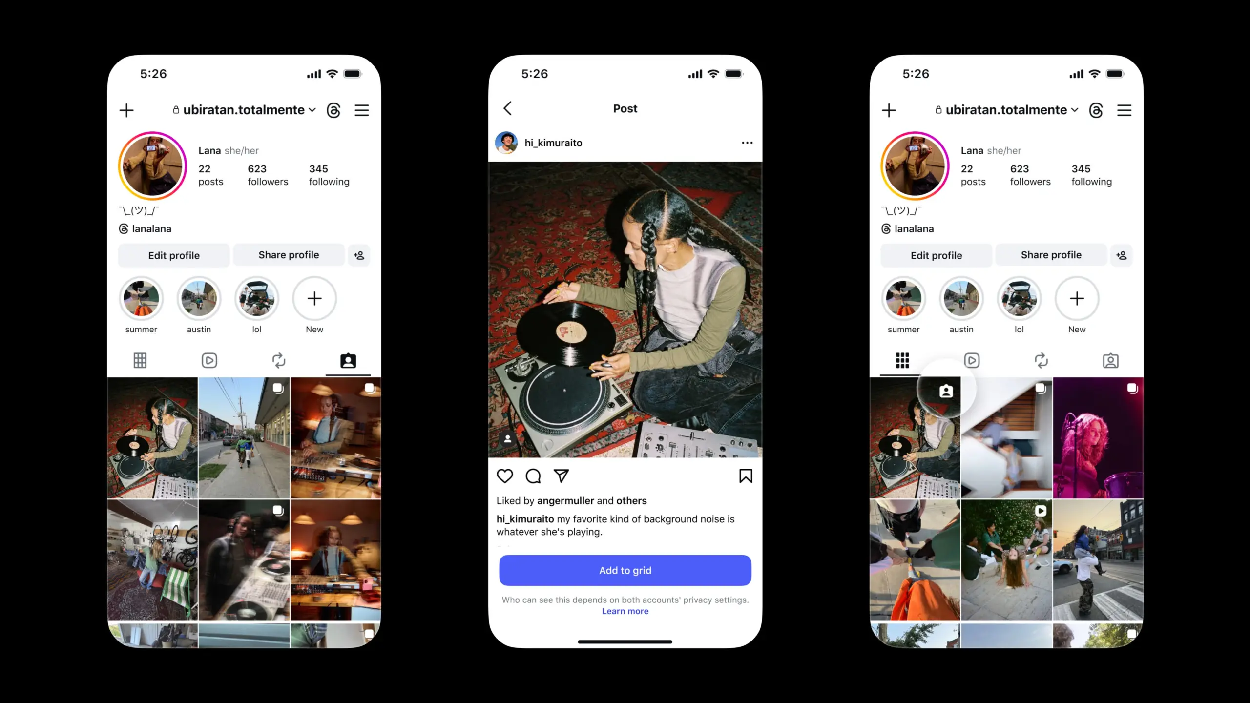 Instagram permet désormais d’ajouter les publications où vous êtes identifié à votre grille