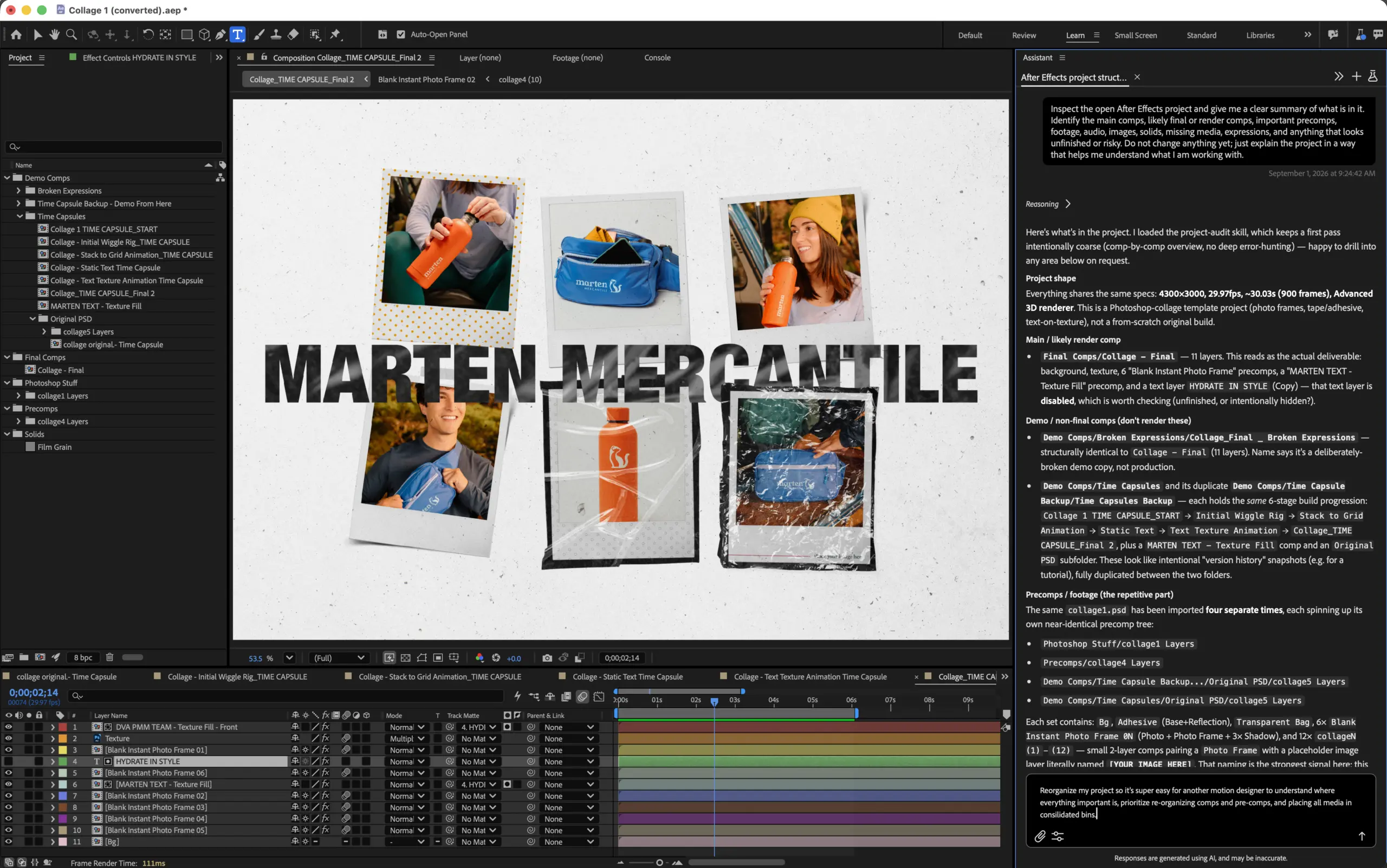 After Effects AIA scaled