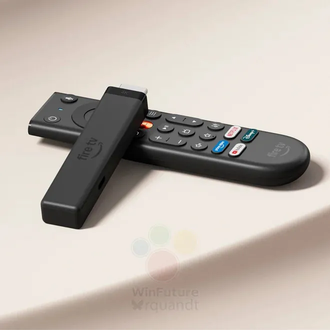 Amazon préparerait un nouveau Fire TV Stick 4K avec une télécommande entièrement repensée 45 Amazon Fire TV Stick 4K 2026 and remote.jpg