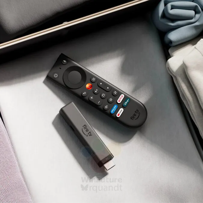 Amazon préparerait un nouveau Fire TV Stick 4K avec une télécommande entièrement repensée 44 Amazon Fire TV Stick 4K 2026 top view 675w 675h.jpg