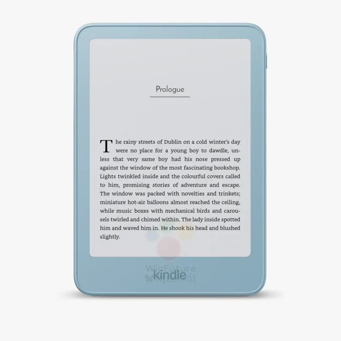 Amazon prépare un nouveau Kindle d’entrée de gamme aux airs de smartphone 53 Amazon Kindle 2026 12th Generation blue a 675w 675h