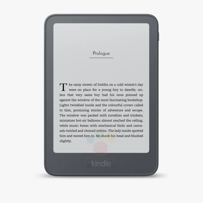 Amazon prépare un nouveau Kindle d’entrée de gamme aux airs de smartphone 51 Amazon Kindle 2026 12th Generation winfuture black a 675w 675h