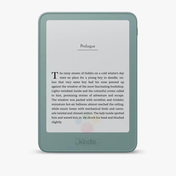 Amazon prépare un nouveau Kindle d’entrée de gamme aux airs de smartphone 52 Amazon Kindle 2026 12th Generation winfuture green a 675w 675h