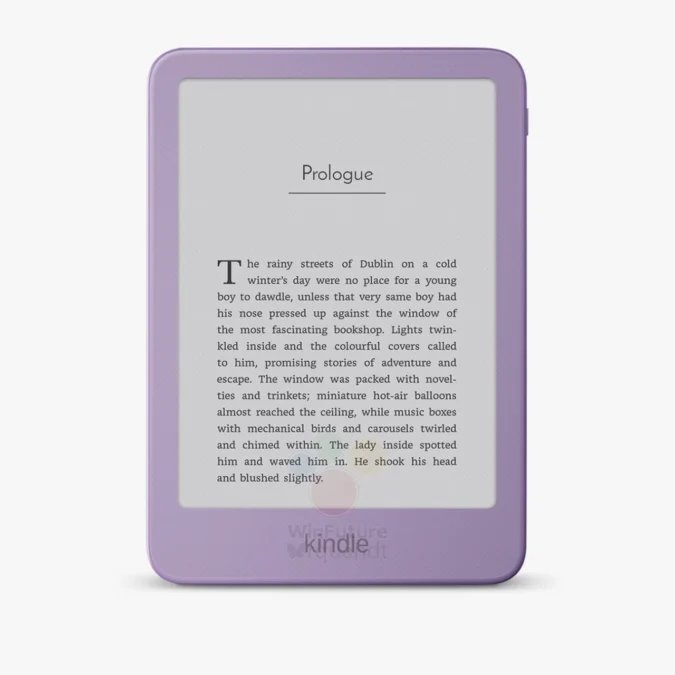 Amazon prépare un nouveau Kindle d’entrée de gamme aux airs de smartphone 54 Amazon Kindle 2026 12th Generation winfuture purple b 675w 675h