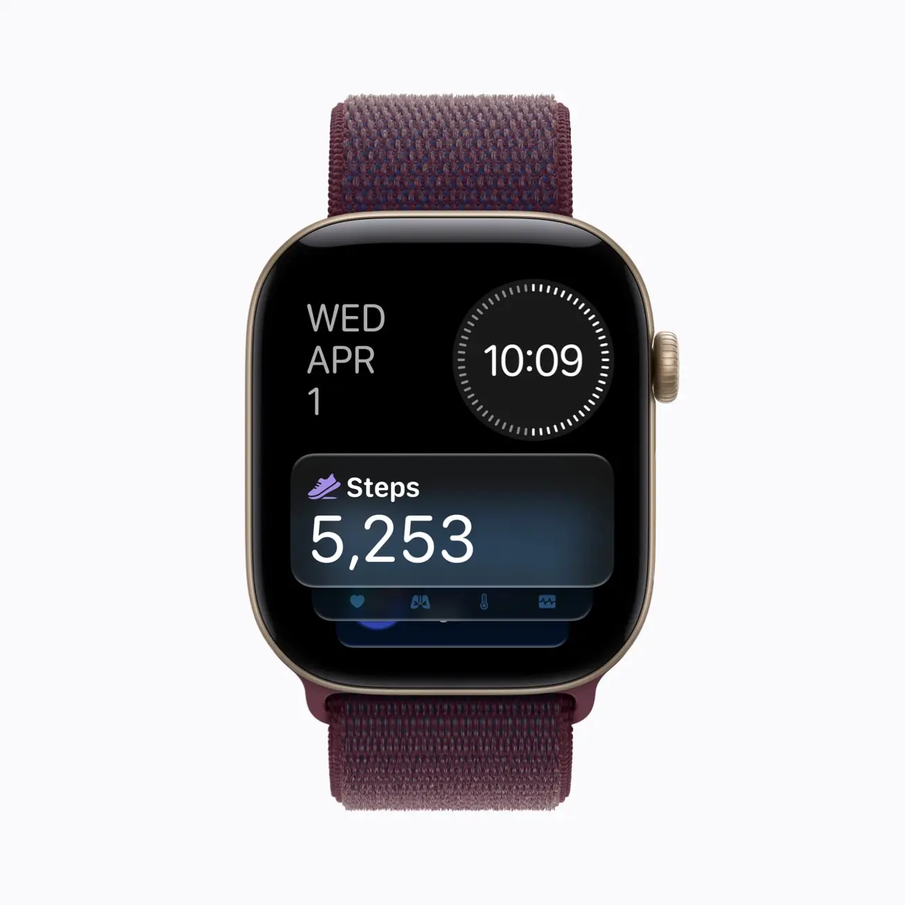 Apple Watch Series 12 step counts
