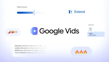Google Vids intègre Gemini Omni 1.1 Flash pour créer et prolonger des vidéos IA en 1080p