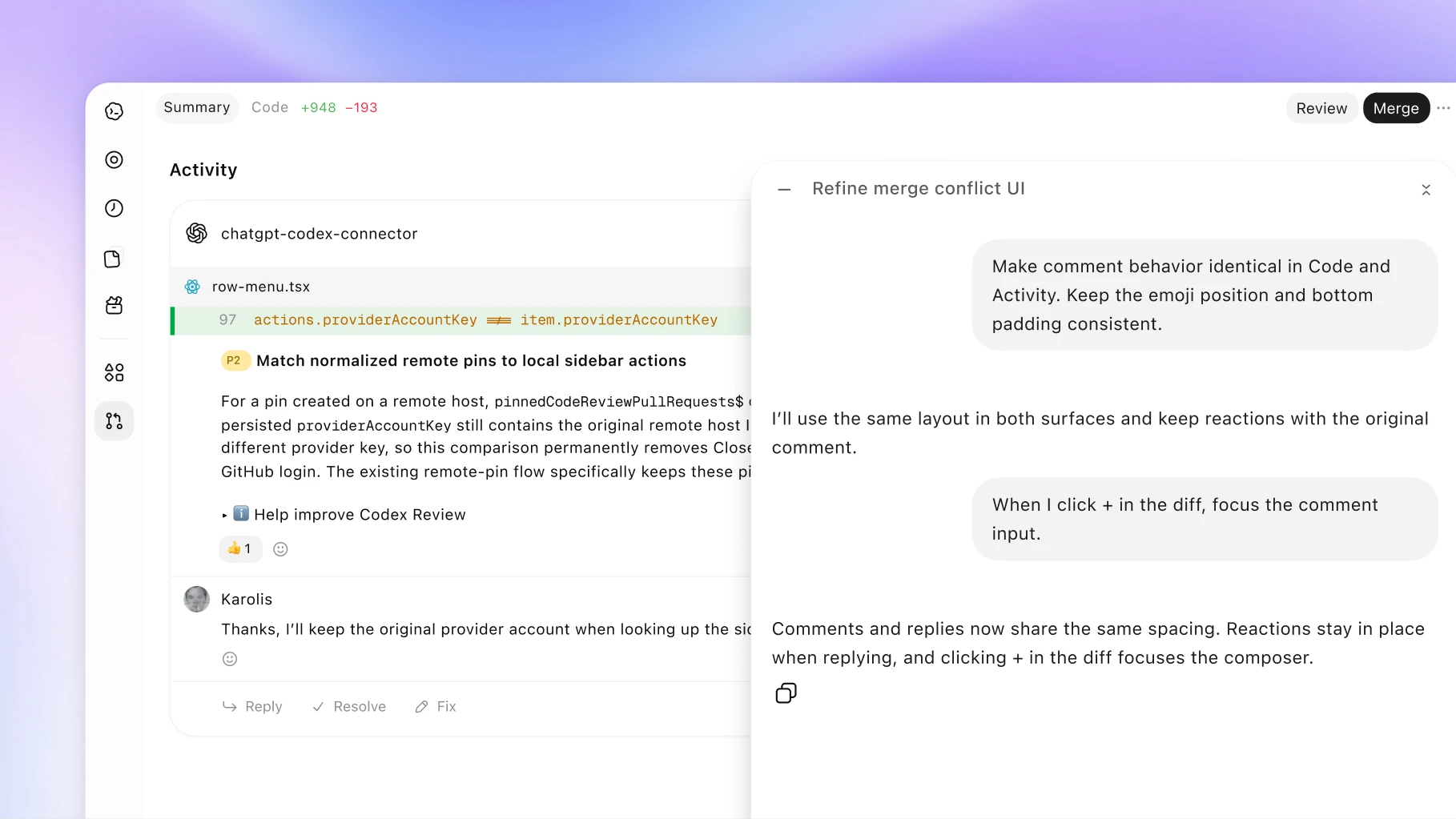 CODE REVIEW