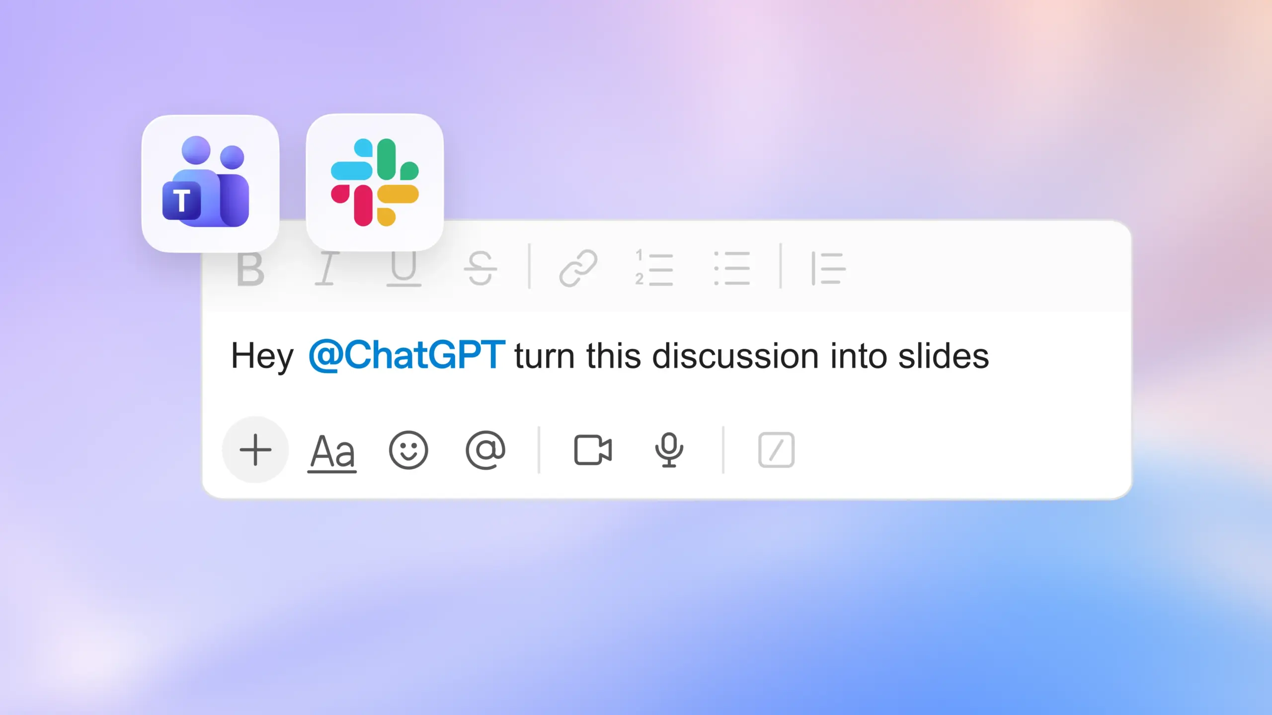 ChatGPT in Slack and Microsoft Teams 1 scaled