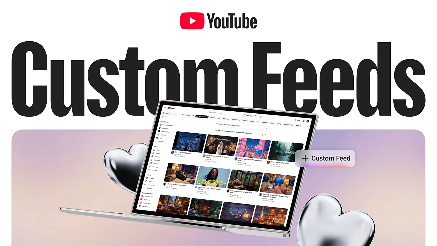 YouTube vous laisse créer votre propre algorithme de recommandations avec Gemini