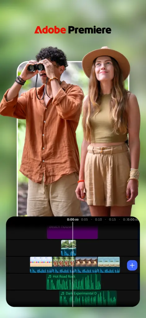 Adobe Premiere arrive sur Android : montage multipiste gratuit, Firefly et synchronisation avec Premiere Pro 57 Multi Track Timeline