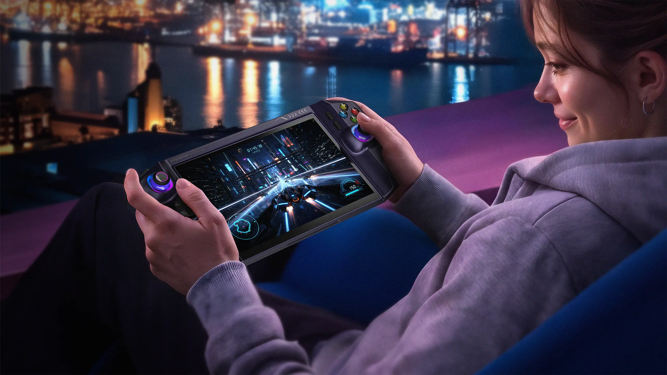 Acer Project DualPlay Mini : un concept de console portable Windows avec clavier intégré 59 PROJECT DUALPLAY MINI Lifestyle 02