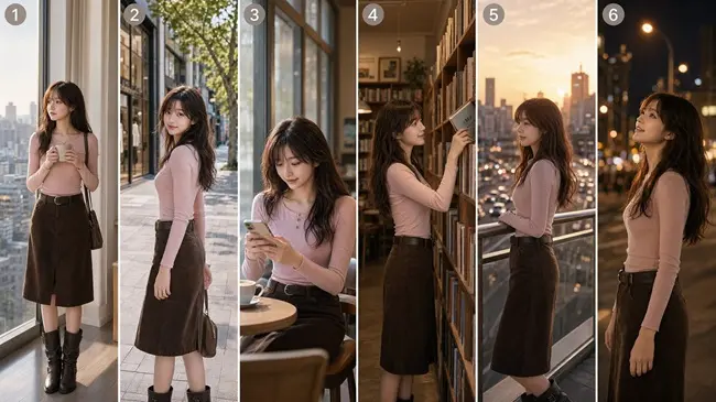 Qwen-Image-2.1 : Qwen ouvre son nouveau modèle d’IA pour générer, éditer et détourer des images 46 Qwen Image 2.1 storyboard