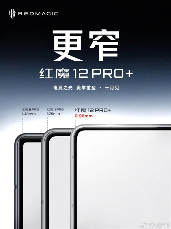 RedMagic 12 Pro display bezel