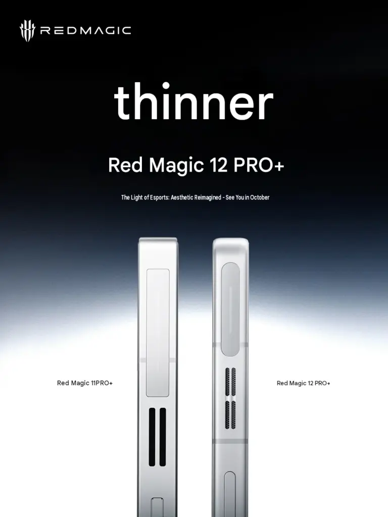 RedMagic 12 Pro thin design