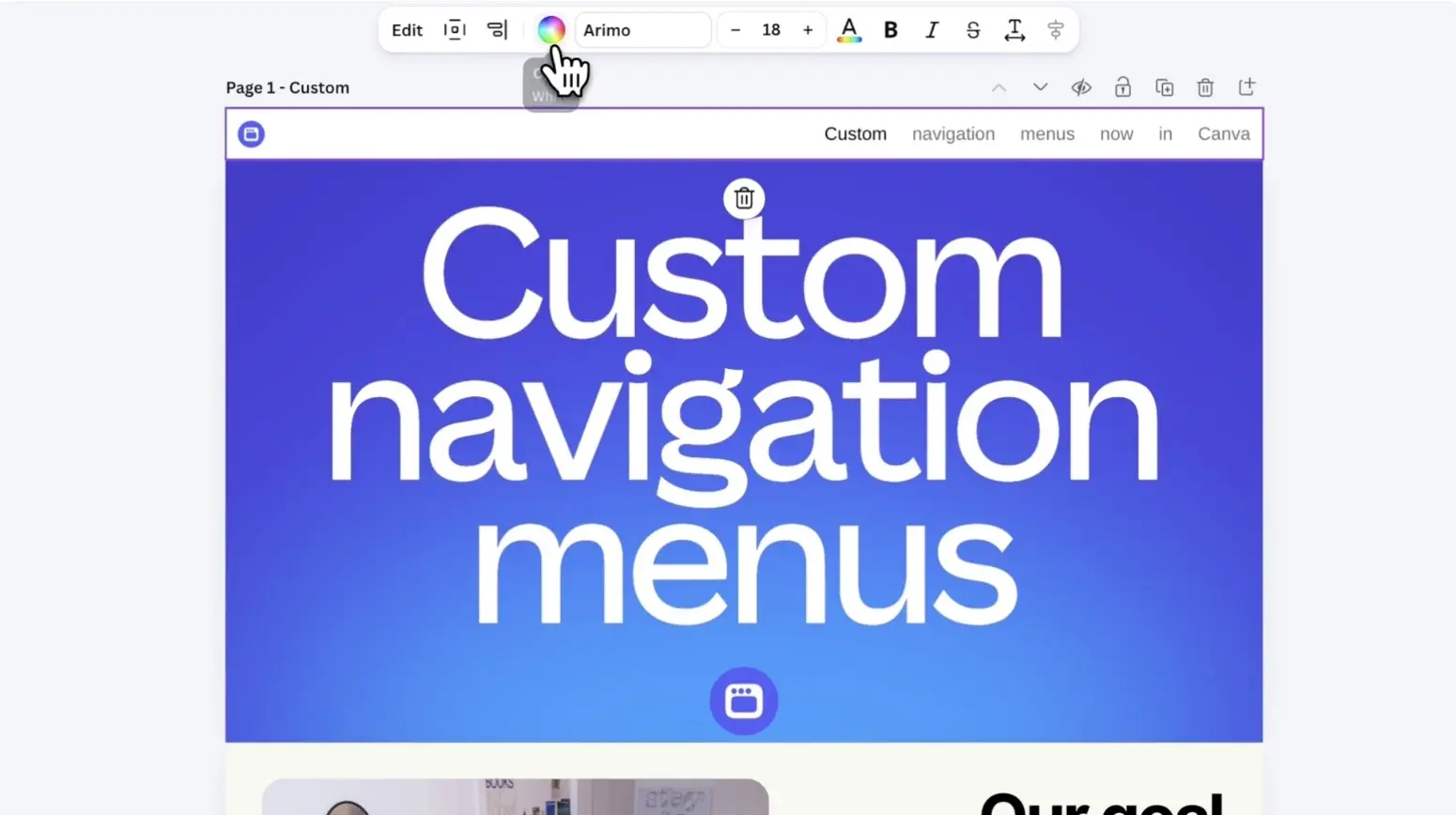 Canva devient discrètement une plateforme de création de sites Web à grande échelle 47 Screen 2026 09 09 at 07.08.04