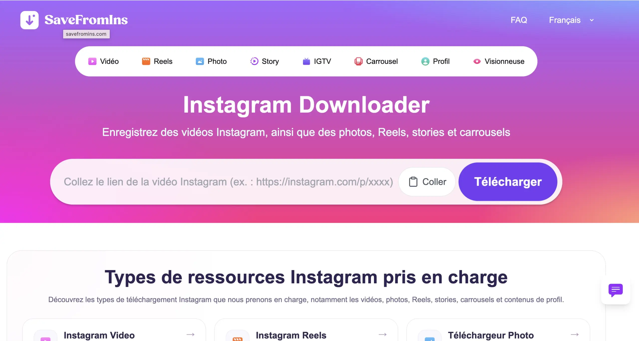 Comment télécharger des vidéos, Reels et Stories Instagram sans application ?