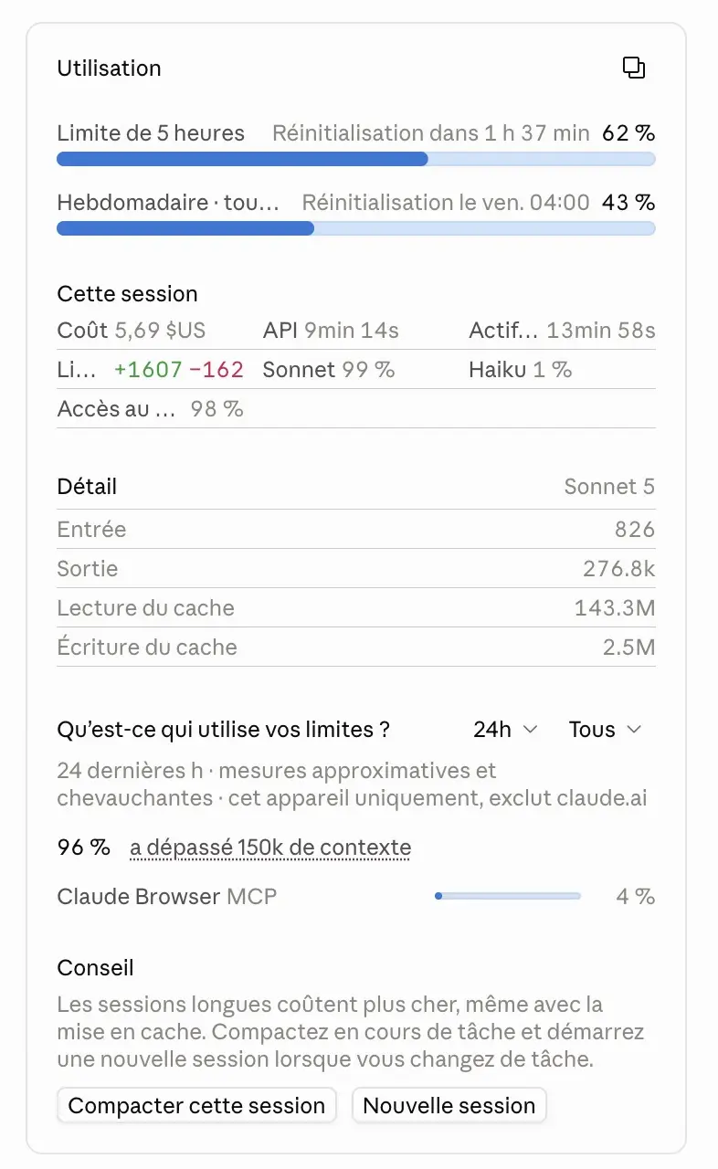 Assistants de code et IA : ce que ça coûte vraiment à l’usage 16 Screen 2026 09 21 at 19.33.49
