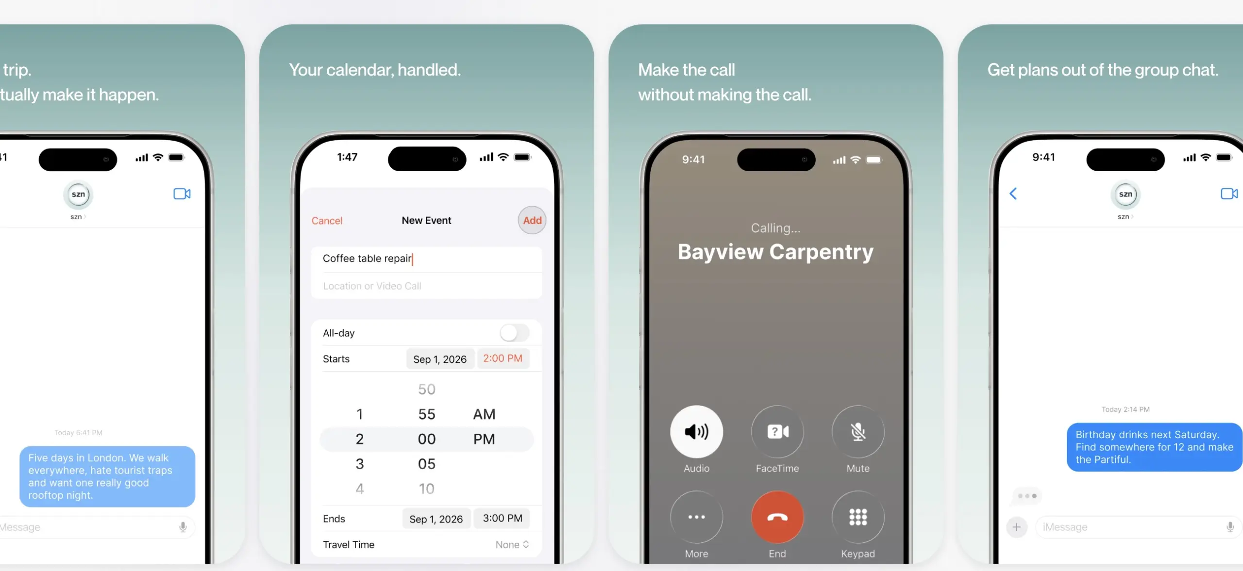 szn : cet agent IA d’un ancien ingénieur Siri peut acheter, appeler et réserver à votre place sur iPhone