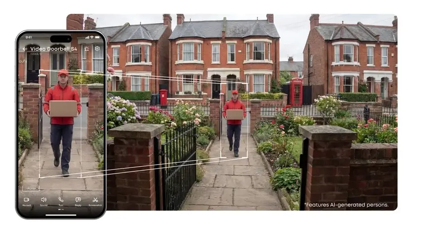 Eufy Video Doorbell S4 : la sonnette connectée qui transforme votre porte en caméra VR 54 T8215 US PRC TD02 V1 5 copy