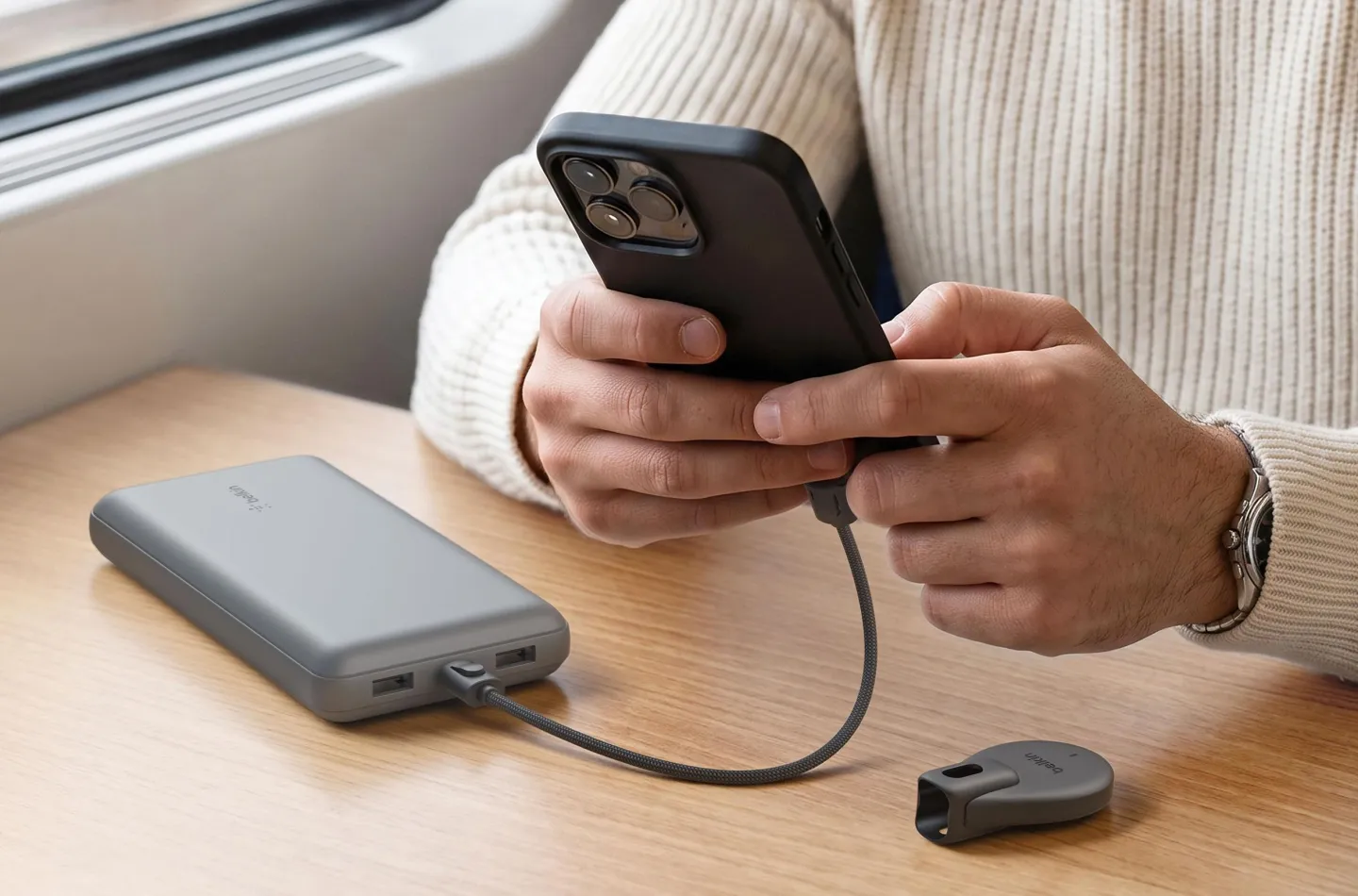 Belkin SureFind : quatre trackers compatibles Apple Find My et Google Find Hub