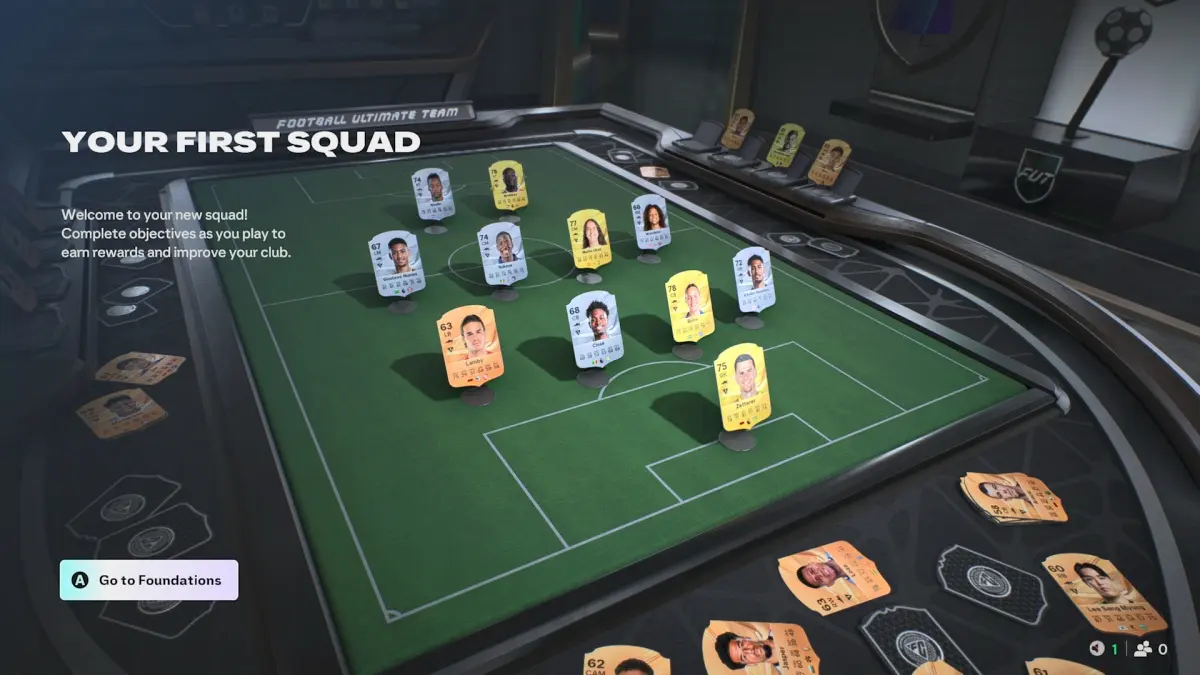 ea sports fc 27 ultimate team first squad