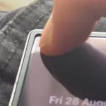 galaxy z fold 8 corner bending inward