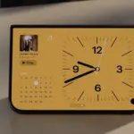 iphone duo standby clock widget