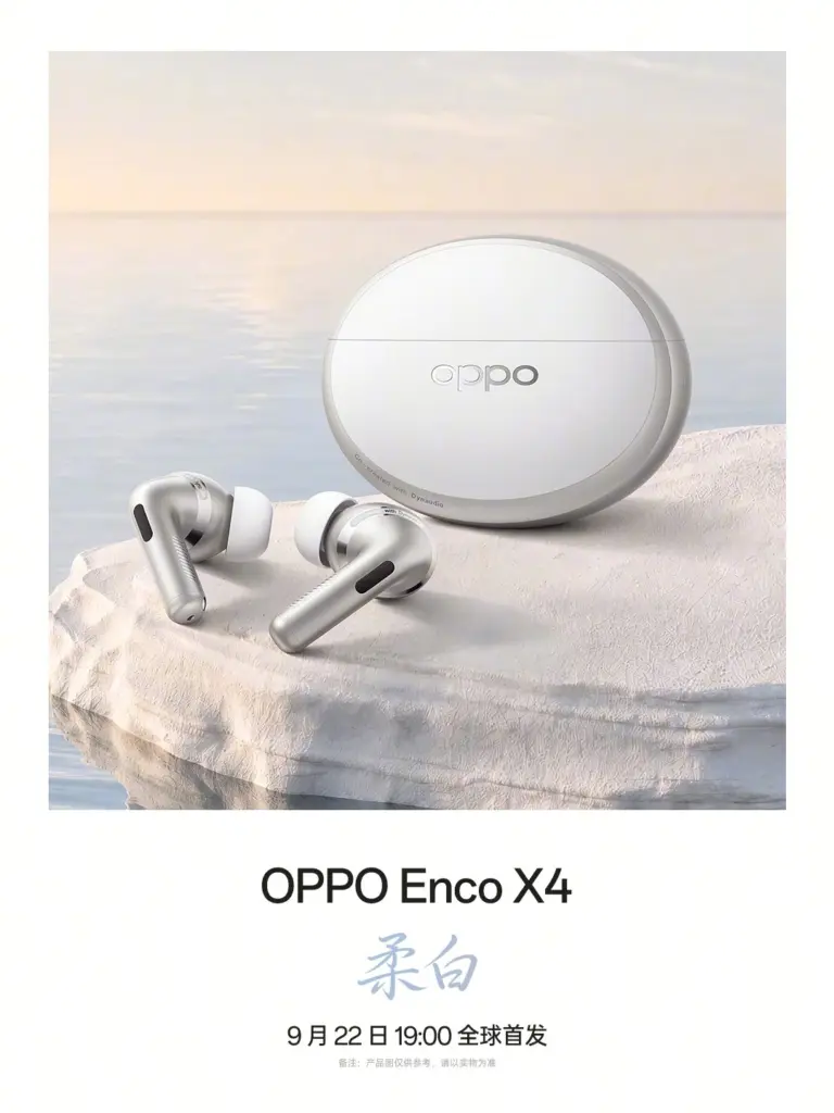 oppo enco x4 soft white 1