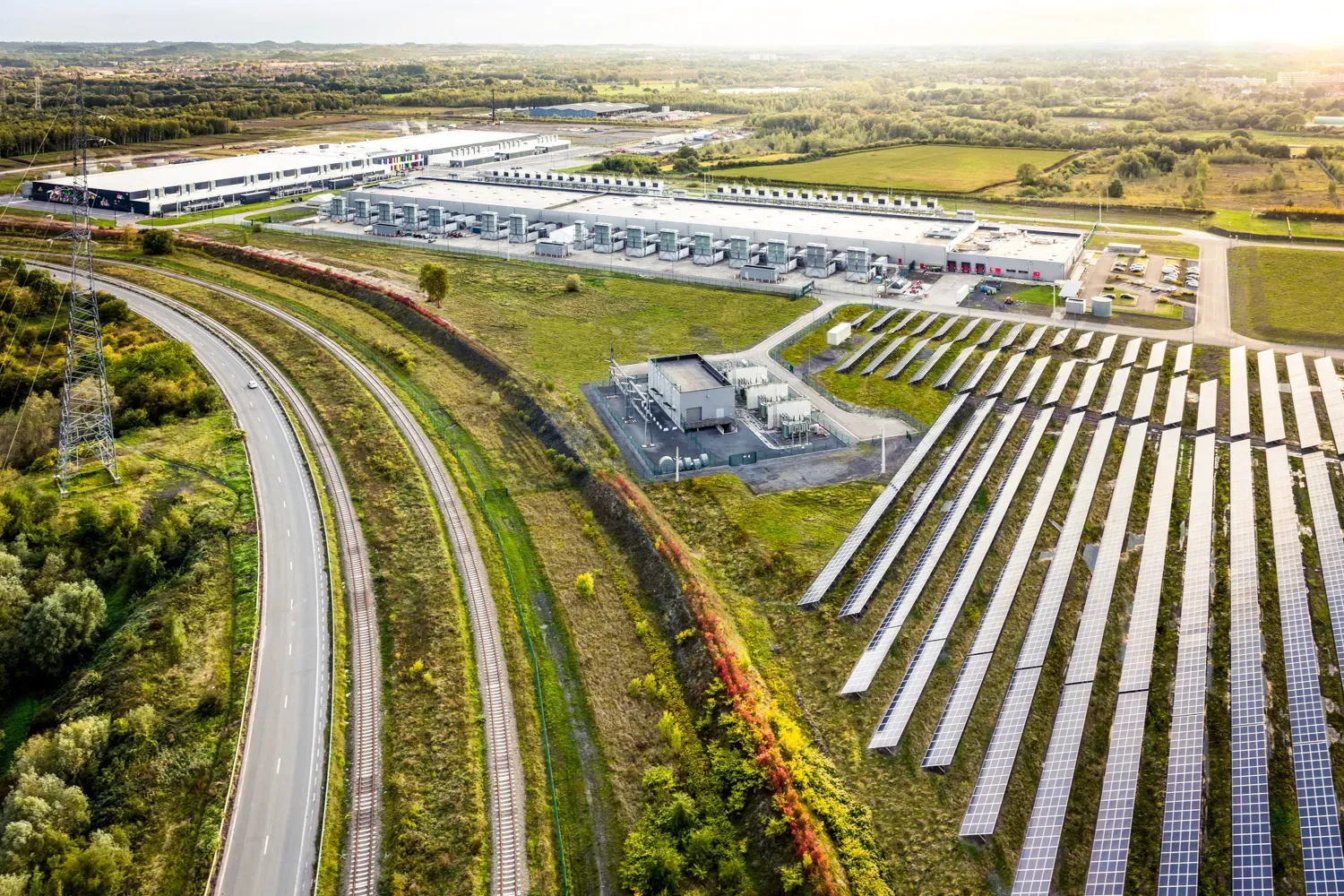 st ghislain solar field