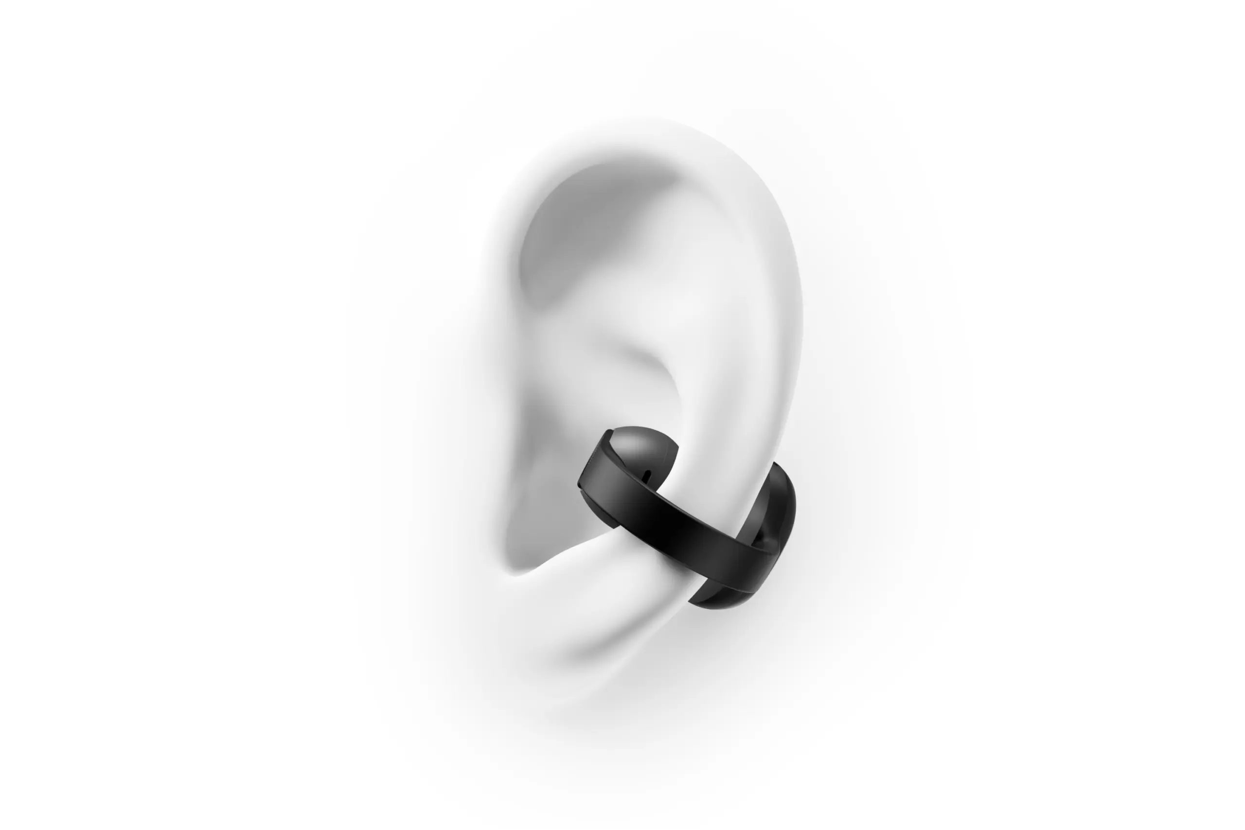 Samsung Galaxy Buds On : les écouteurs qui se clipsent autour de l’oreille 56 003 product galaxy buds on black ear fit close up scaled