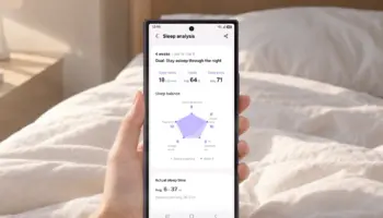 Samsung Health améliore le suivi du sommeil et enrichit son coaching de course à pied