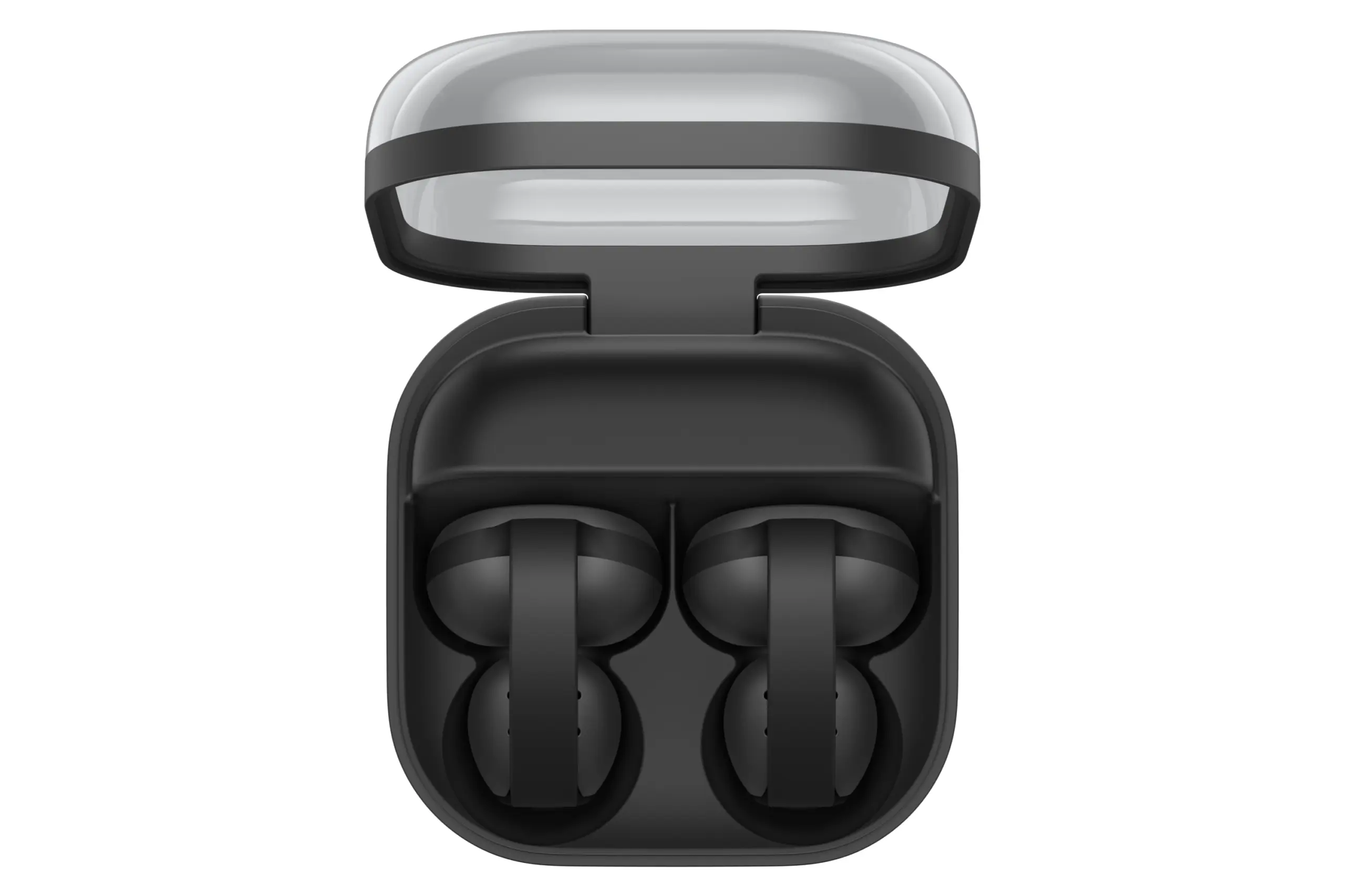 Samsung Galaxy Buds On : les écouteurs qui se clipsent autour de l’oreille 59 004 product galaxy buds on black case opened scaled