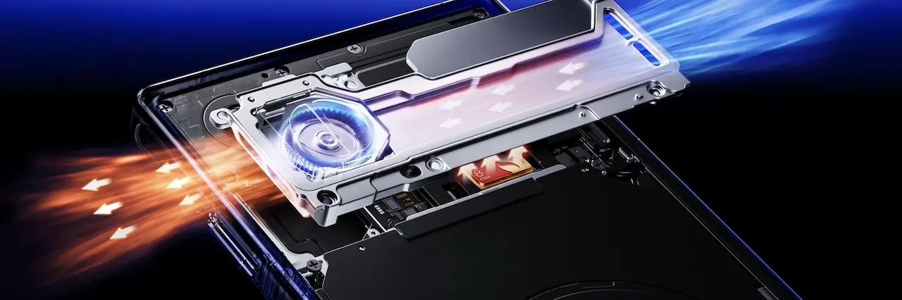 RedMagic 12 Pro+ : écran 185 Hz, batterie de 8 400 mAh et refroidissement actif 65 25500 RPM TurboFan 3