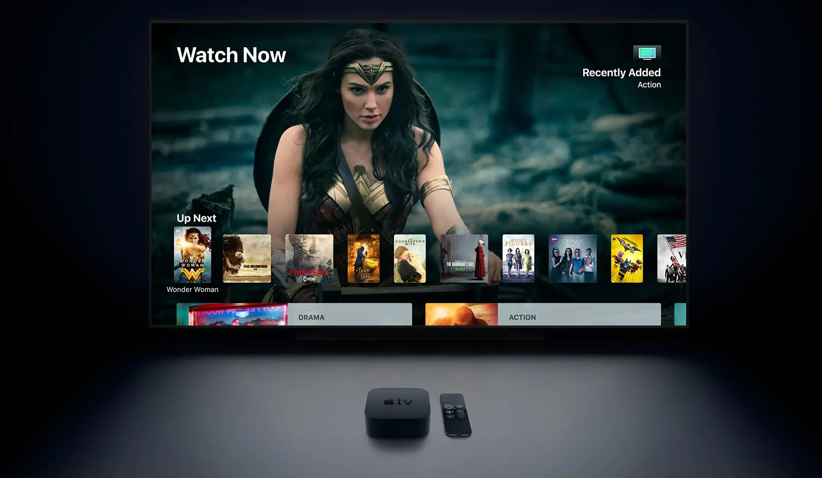 Apple TV : un microphone intégré et une télécommande avec haut-parleur pour retrouver plus facilement Siri