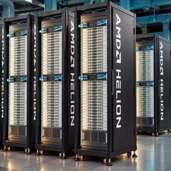 AMD Helion : des racks conçus pour exécuter des milliers d’agents IA avec moins d’énergie