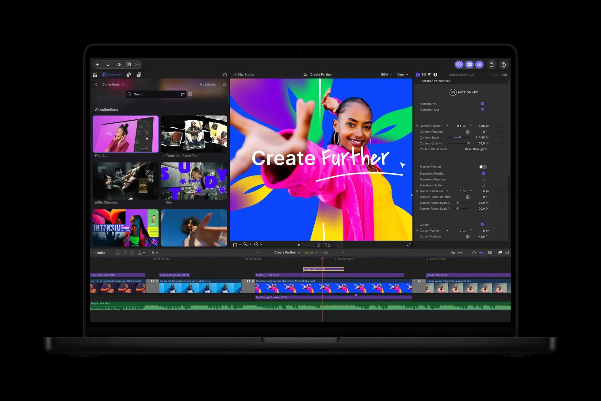 Apple Creator Studio Final Cut Pro MotionVFX