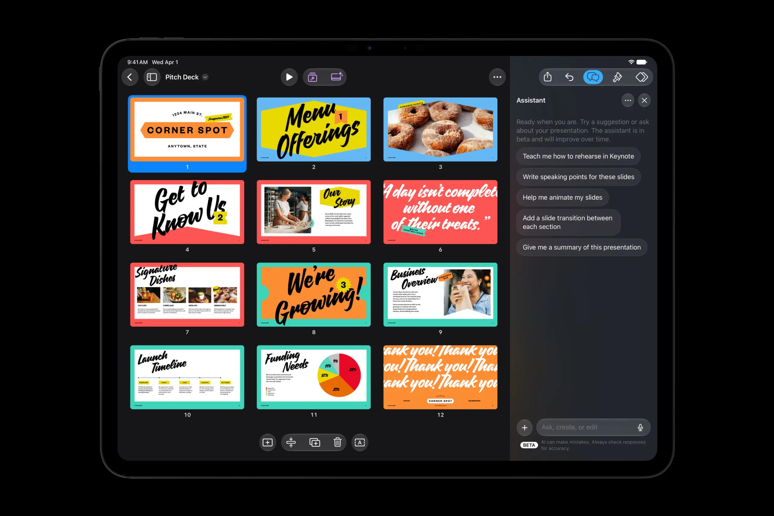 Apple Creator Studio intelligent assistant in Keynote on iPad Pro 261027 big 1.jpg.large 2x 1 scaled