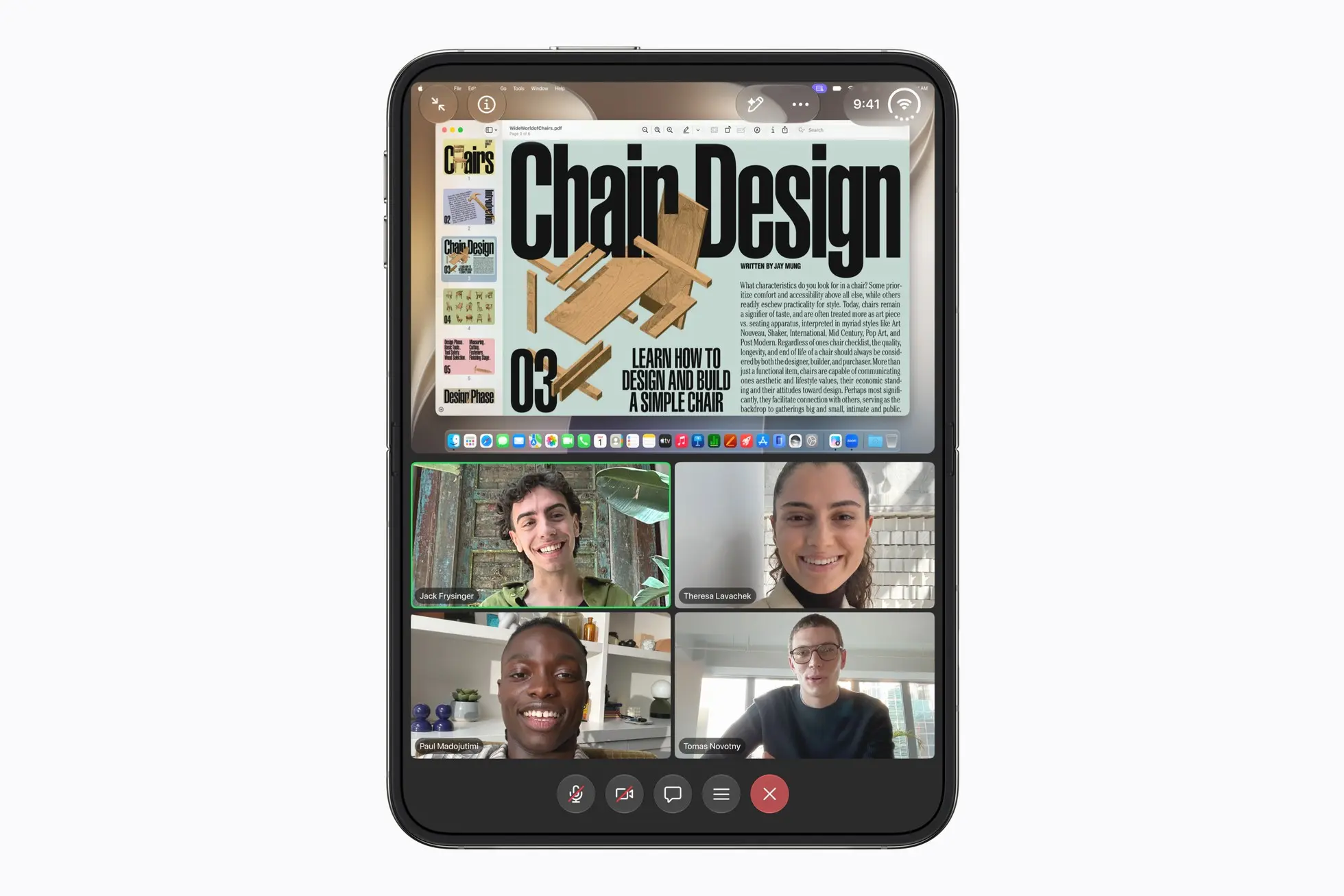 iPhone Duo : Apple dévoile les premières applications optimisées pour son iPhone pliable 73 Apple iPhone Duo optimized apps