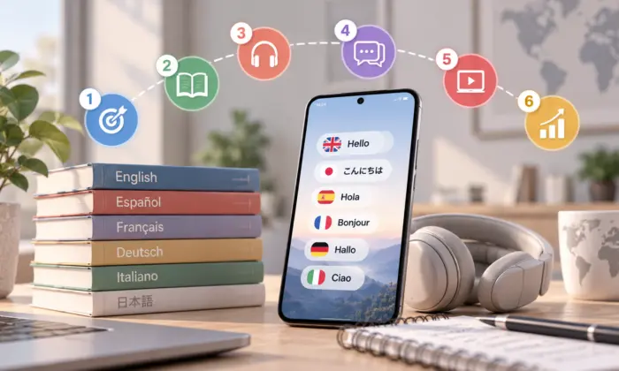 Comment apprendre une langue gratuitement : méthode en 6 étapes