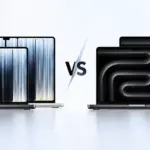 Comparatif MacBook Rayures contre Courbes