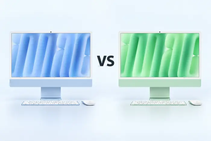 iMac M6 vs iMac M4 : même design, même écran, même prix d’entrée — seule la puce change