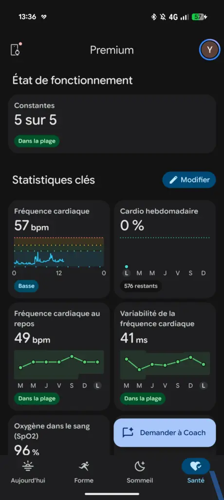 Test du Google Fitbit Air : le bracelet sans écran qui défie Whoop à 99,99 € 31 Fitbit Air 3