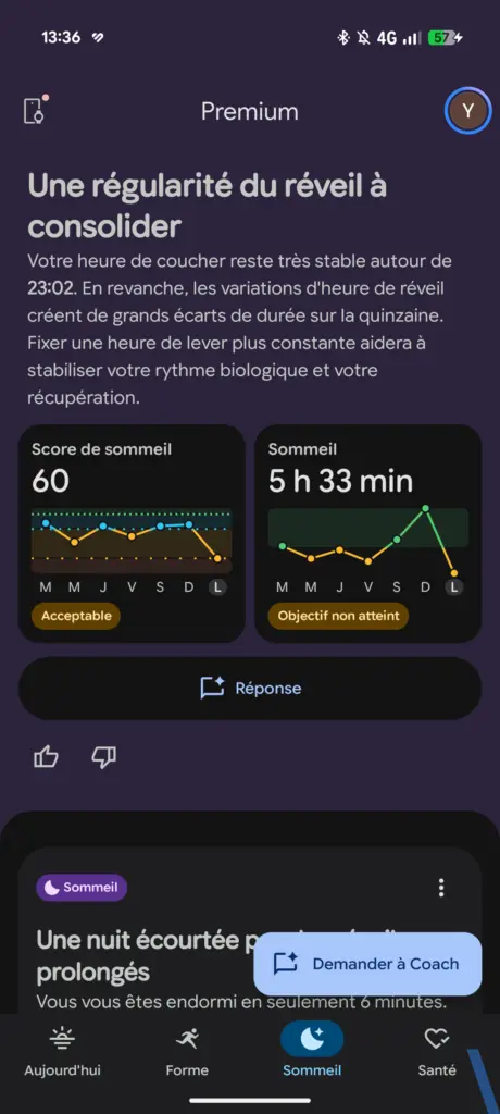 Test du Google Fitbit Air : le bracelet sans écran qui défie Whoop à 99,99 € 23 Fitbit Air 4