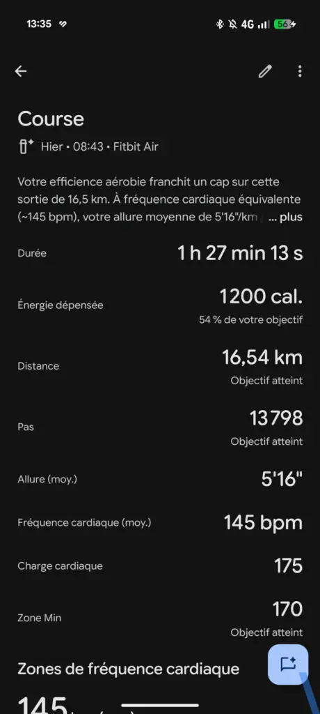 Test du Google Fitbit Air : le bracelet sans écran qui défie Whoop à 99,99 € 29 Fitbit Air 7