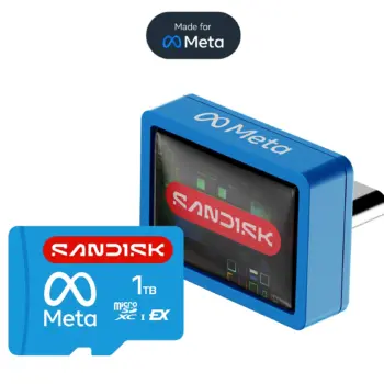 SanDisk devient le fournisseur exclusif de stockage des prochaines lunettes VR de Meta